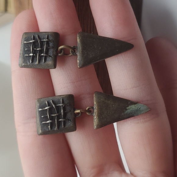 True arrow Aztec earrings E253 - Picture 1 of 3